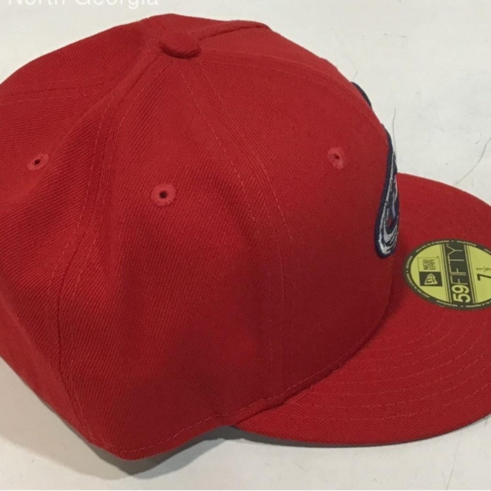 New Era Fitted Hat Corpus Christi Hooks MiLB Cap Texas fish hook size 7 1/2 New - Picture 5 of 6